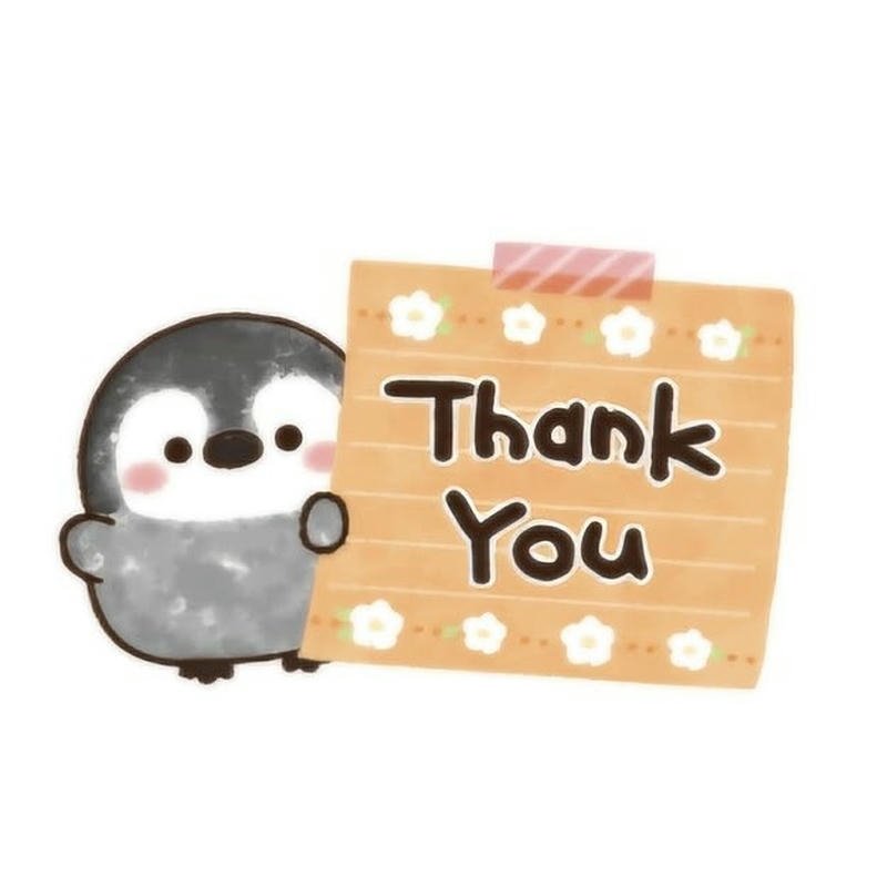 Hình cảm ơn thể hiện thông điệp rõ ràng dễ hiểu