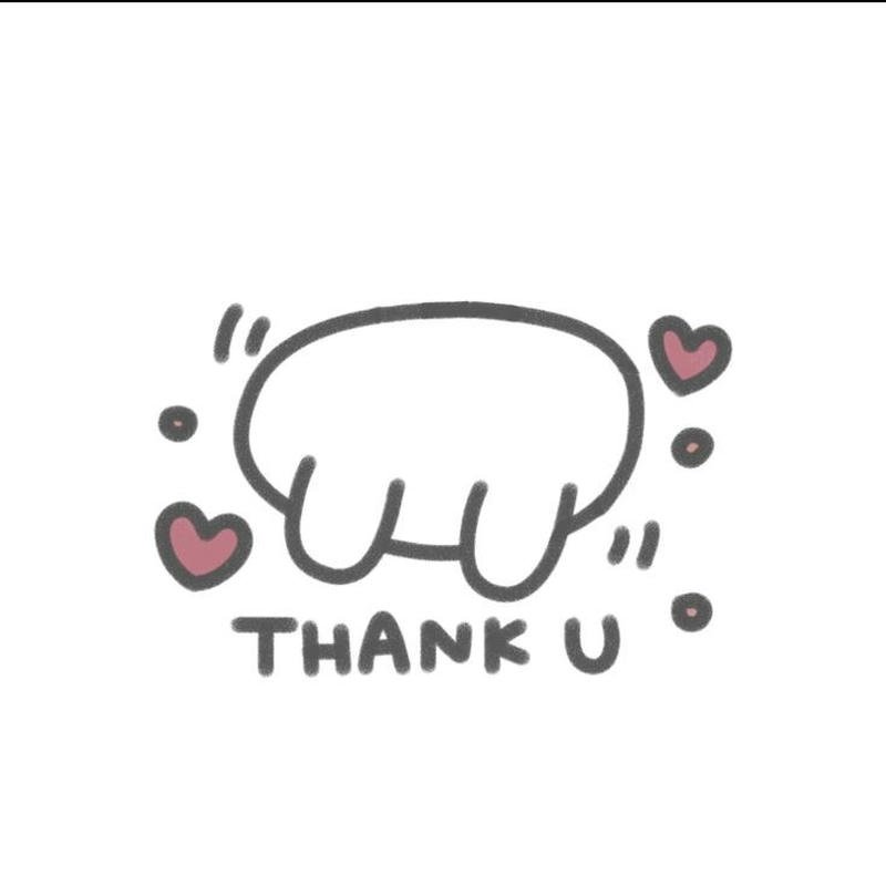 Hình lời cảm ơn thể hiện sự trân trọng rõ ràng