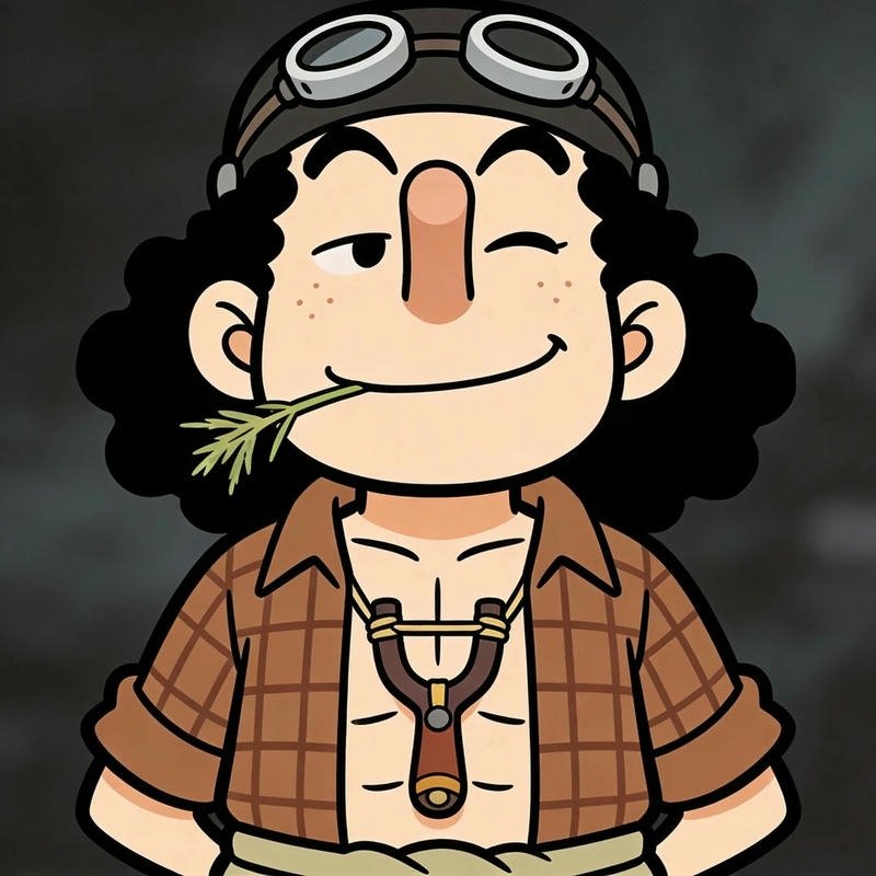 Hình one piece chibi tạo cảm giác thân thiện và vui vẻ