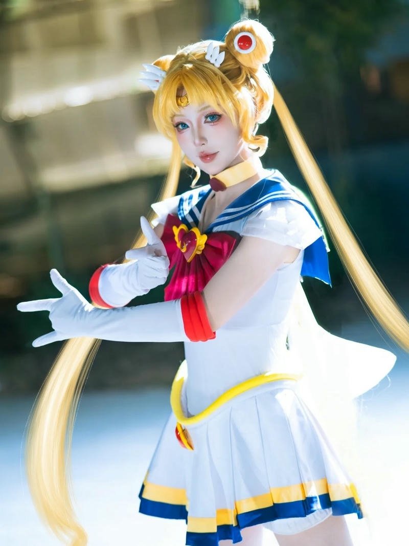 Hình tượng sailor moon thể hiện phong cách dễ thương cuốn hút