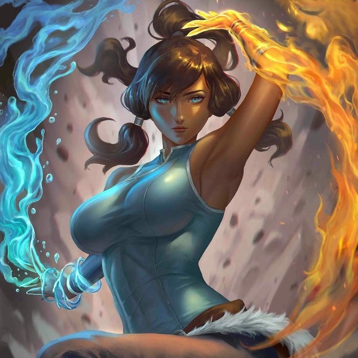 Huyền thoại Korra điều khiển cả lửa và nước cùng một lúc