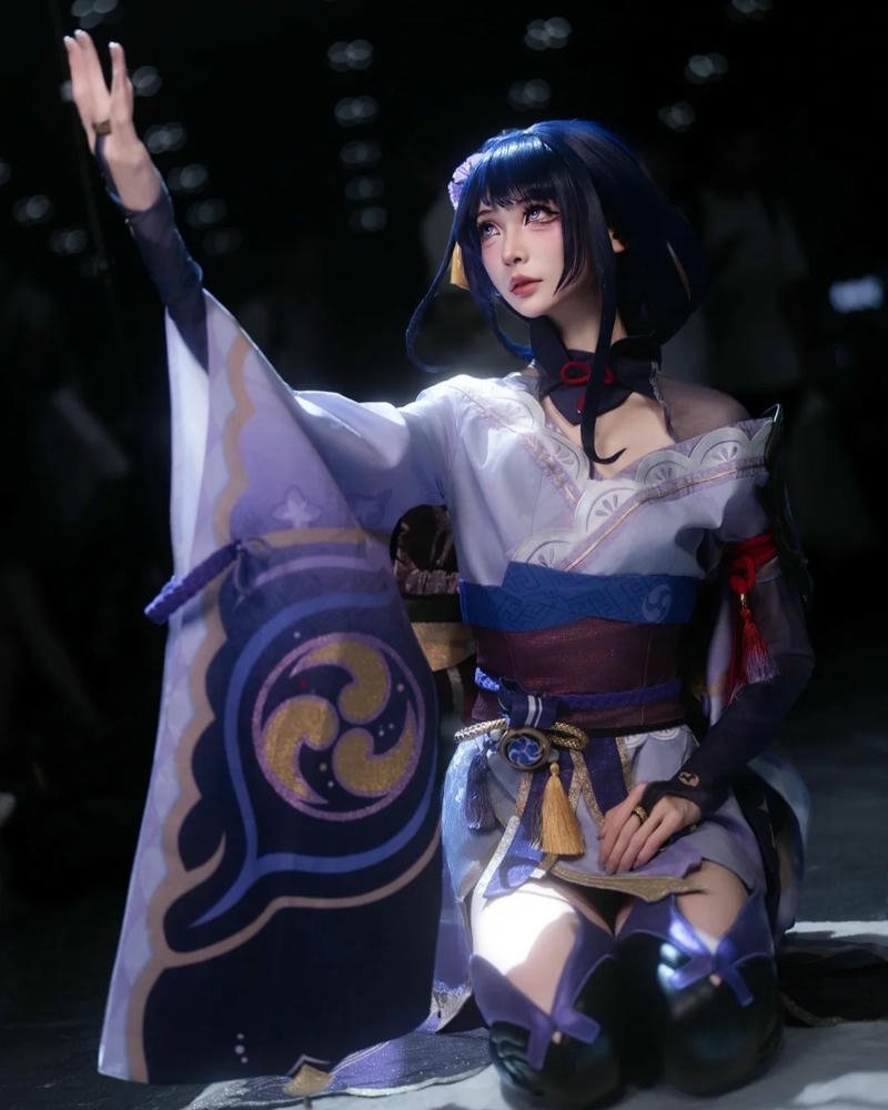 Nhân vật Raiden được tái hiện với thần thái đầy uy lực