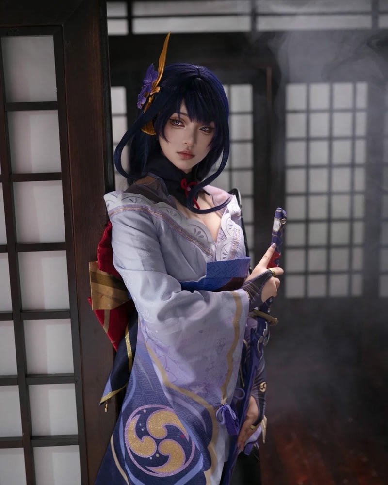 Nhân vật Raiden thể hiện sự sắc sảo qua từng chi tiết