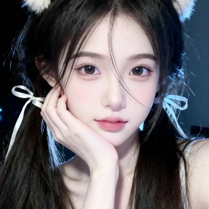 Nữ avatar tạo cảm giác dễ chịu với nét vẽ mềm mại