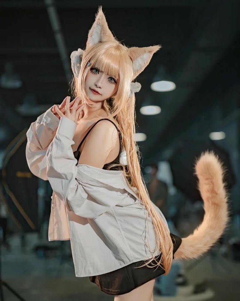 Phụ kiện cosplay đuôi mèo kiểu dáng độc đáo cuốn hút