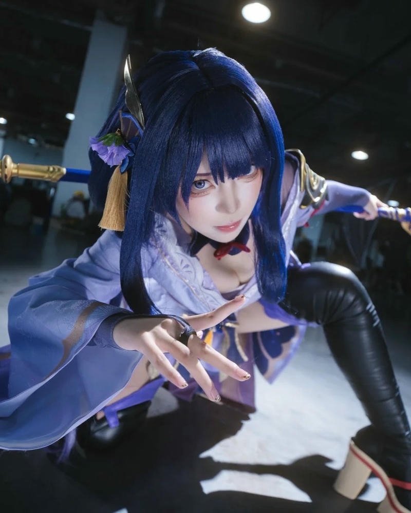 Raiden cosplay khắc họa vẻ mạnh mẽ qua từng chi tiết