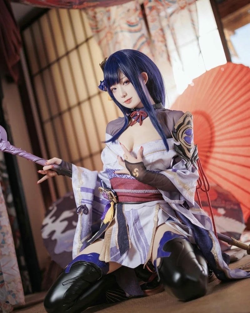 Raiden cosplay làm bật lên phong cách riêng biệt rõ nét