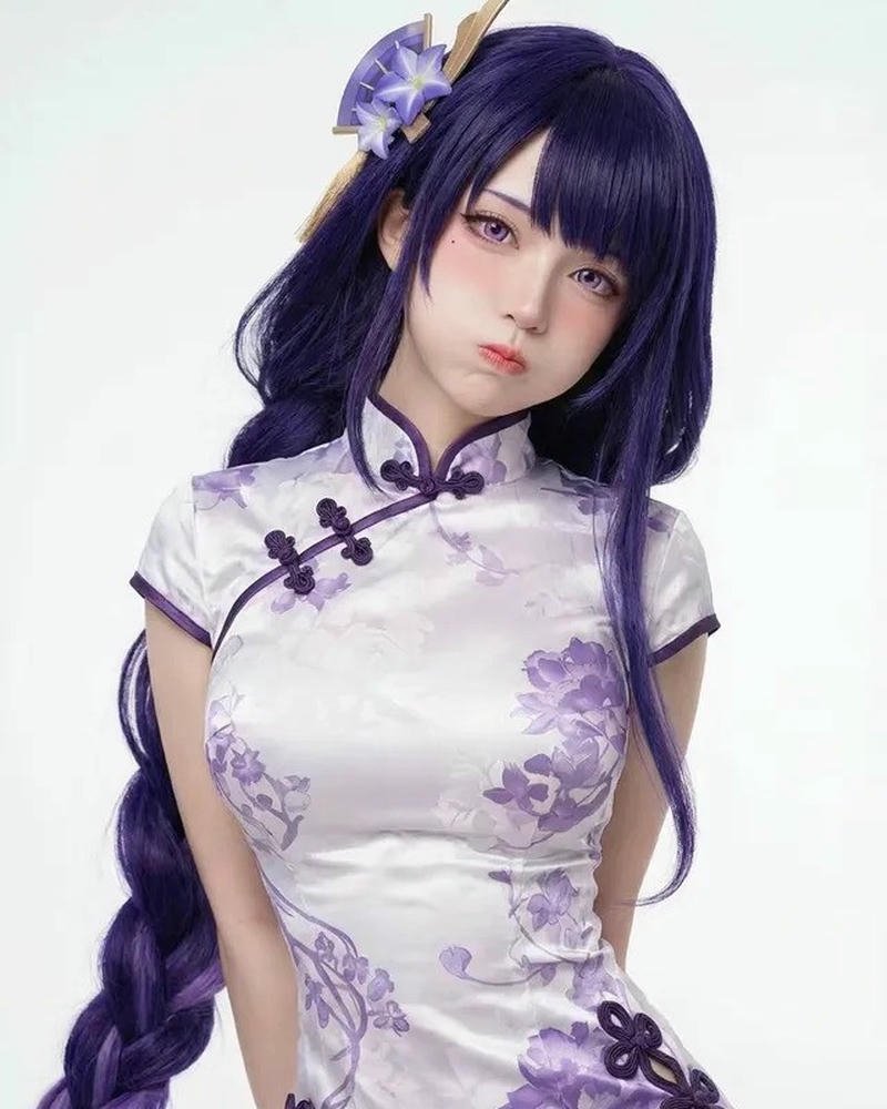 Raiden cosplay mang đến vẻ đẹp bí ẩn đầy lôi cuốn