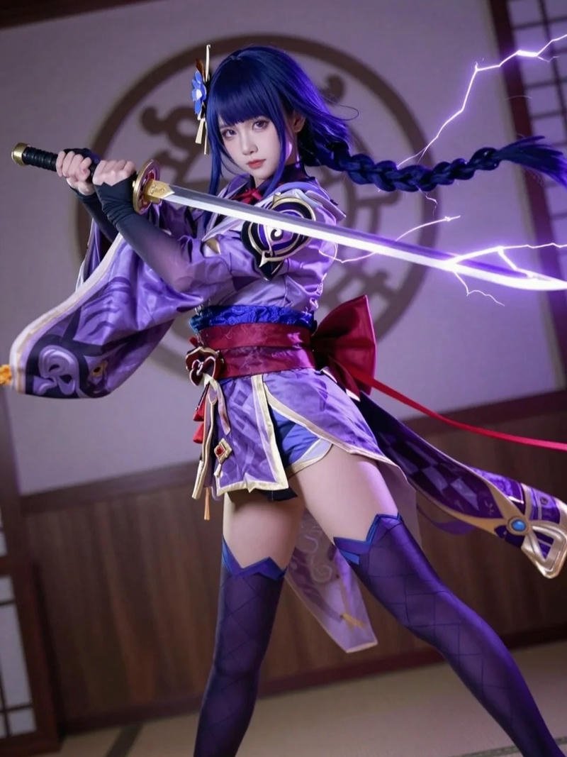 Raiden cosplay mang lại cảm giác uy lực và cuốn hút