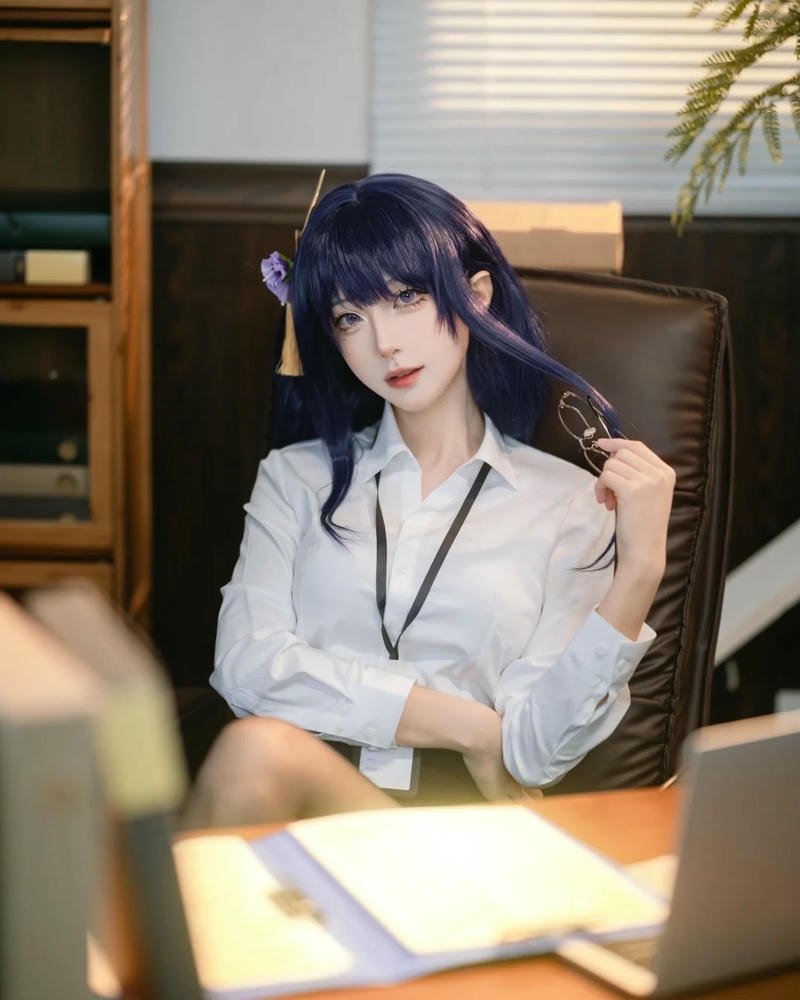 Raiden cosplay nổi bật với tạo hình cá tính đặc trưng