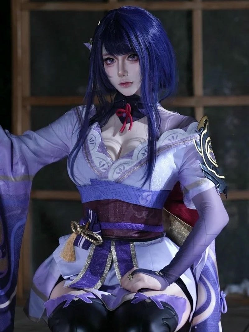 Raiden cosplay thể hiện phong cách dứt khoát đầy cá tính