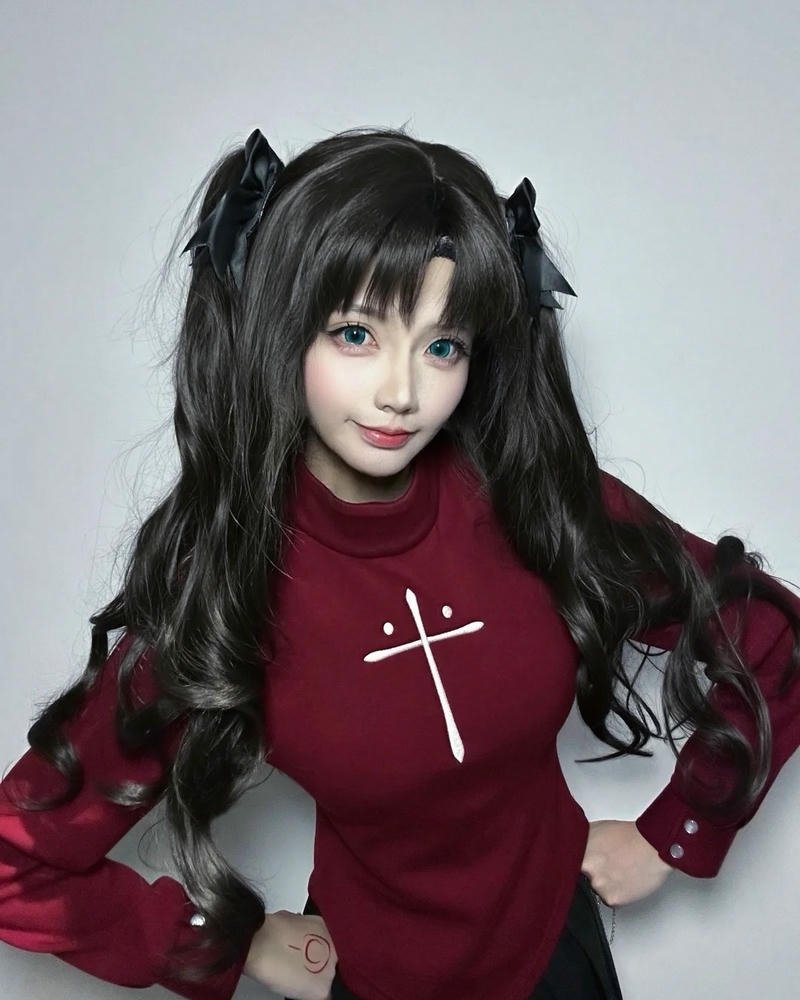 Rin Tohsaka cosplay thể hiện vẻ kiêu sa đầy cuốn hút