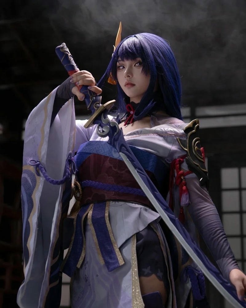 Tái hiện hình tượng Raiden với phong cách đầy ấn tượng