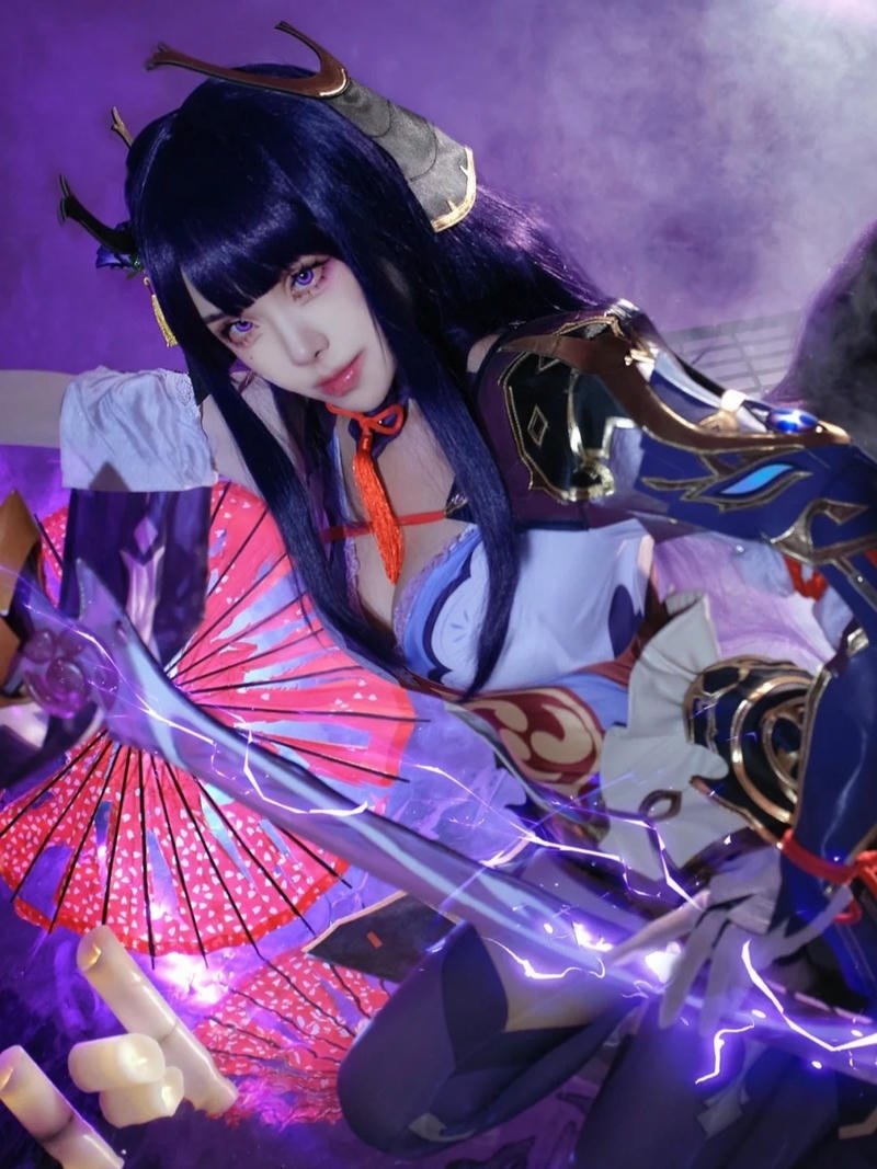 Tạo hình Raiden làm nổi bật khí chất mạnh mẽ riêng