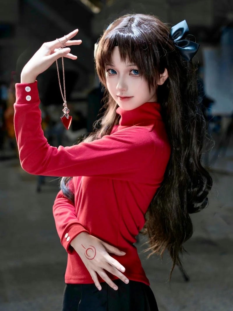 Tạo hình Rin Tohsaka nổi bật với nét đẹp tinh tế