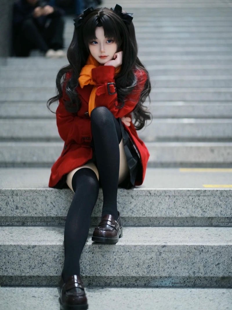 Tạo hình Rin Tohsaka thể hiện khí chất thanh lịch rõ rệt