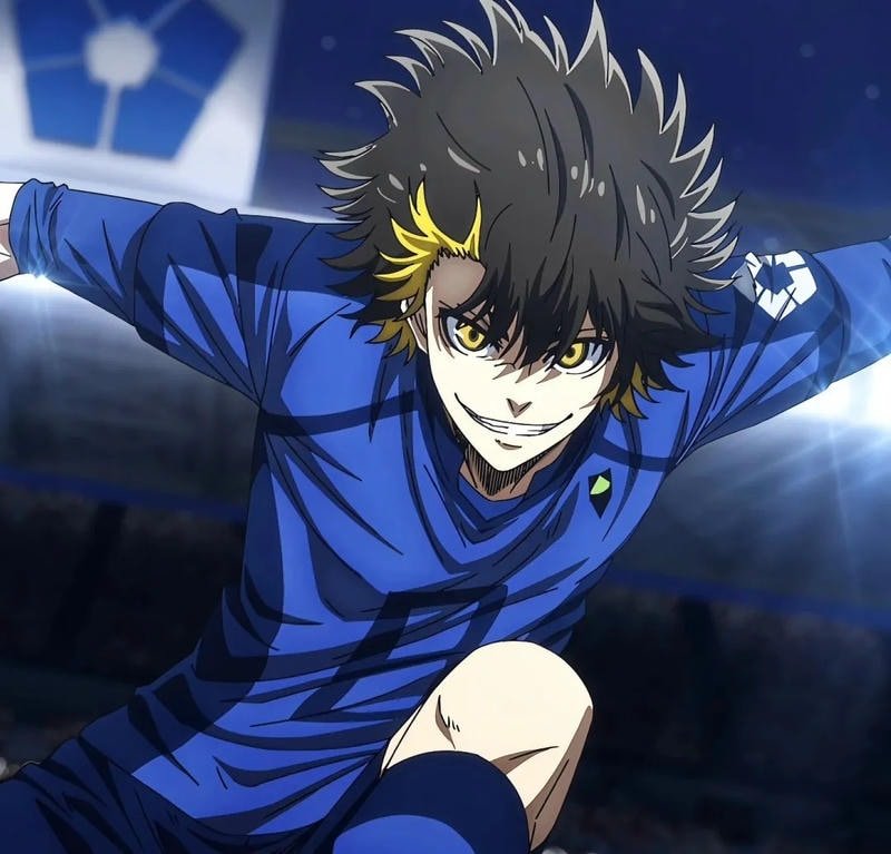 Tiền đạo xuất sắc ảnh anime blue lock làm hình nền