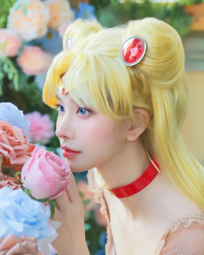 Trang phục hóa thân sailor moon nổi bật với nét đáng yêu