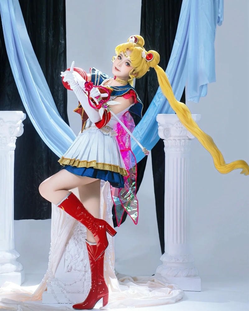 Trang phục sailor moon thể hiện vẻ đẹp hoạt hình đáng yêu