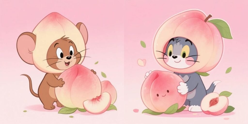 avatar quả đào thumbnail