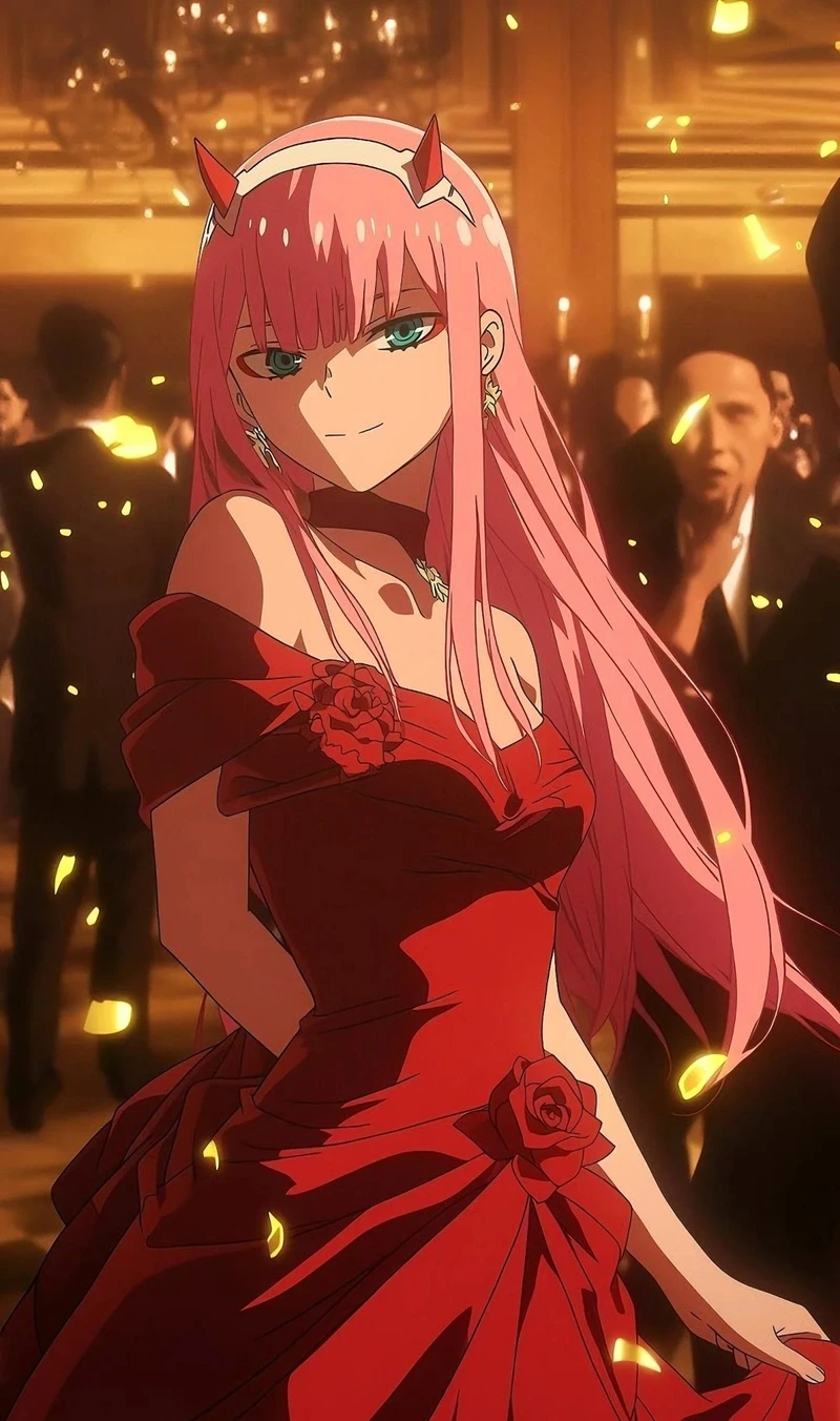 Ảnh Zero Two trong Darling in the Franxx cực chất