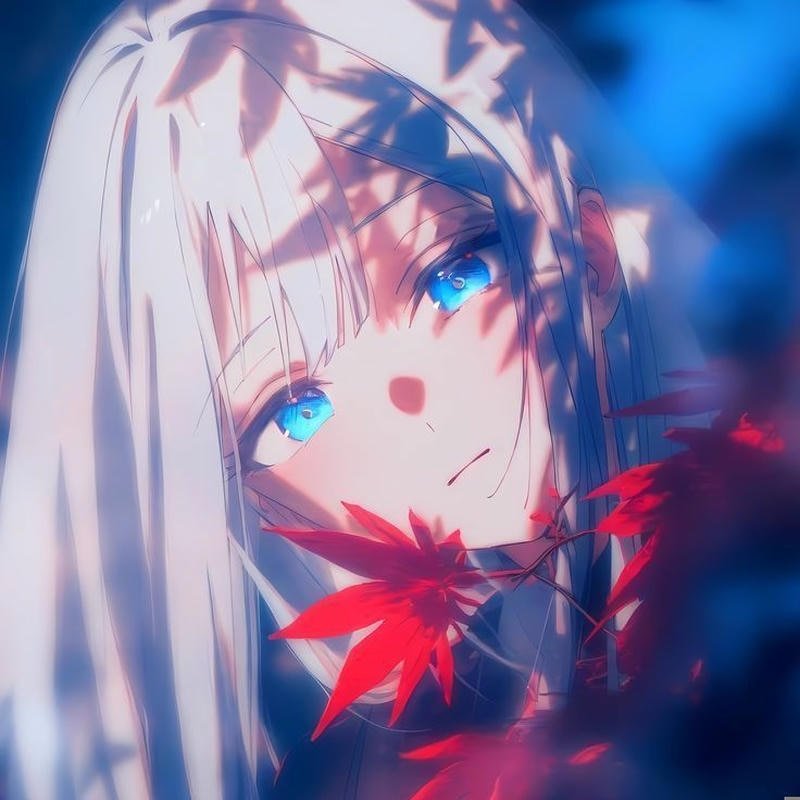 Ảnh anime nữ buồn với biểu cảm đau lòng