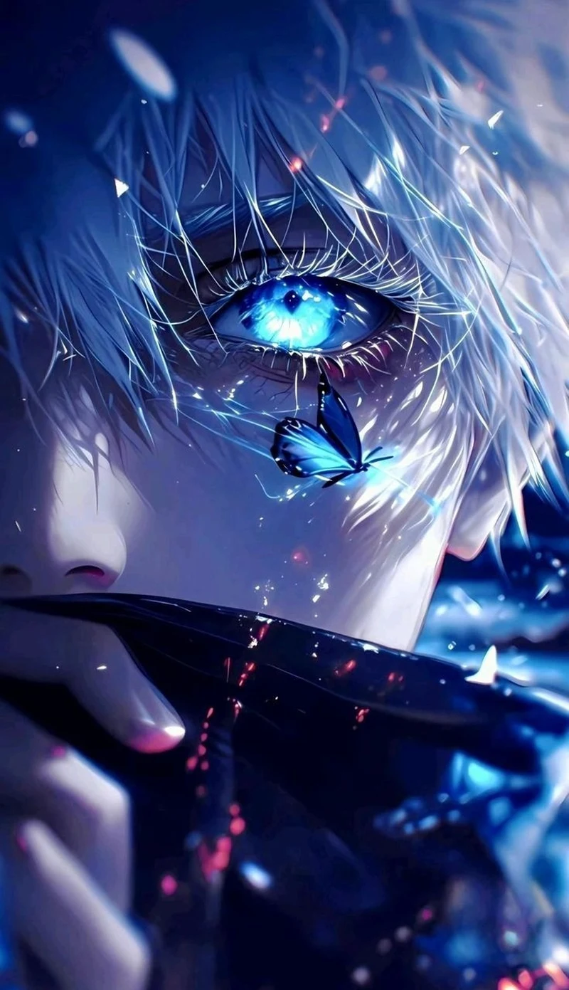 Ánh mắt lạnh lùng anime 3D hot babe dưới bầu trời