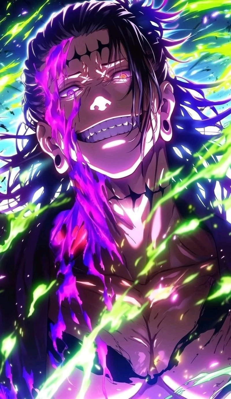 Bức ảnh anime 3D cực ngầu lòi đang mỉm cười rạng rỡ