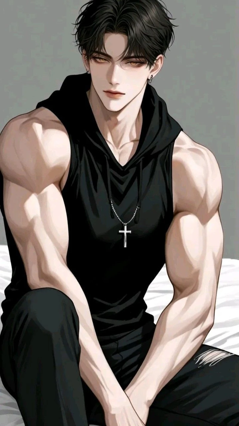 Diện mạo cuốn hút của anime nam 6 múi cool ngầu