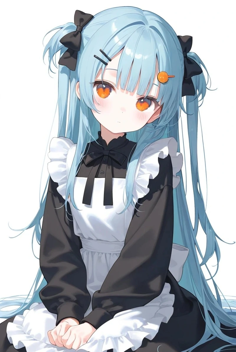 Góc chụp tinh tế làm nổi bật vẻ đẹp anime nữ dịu dàng