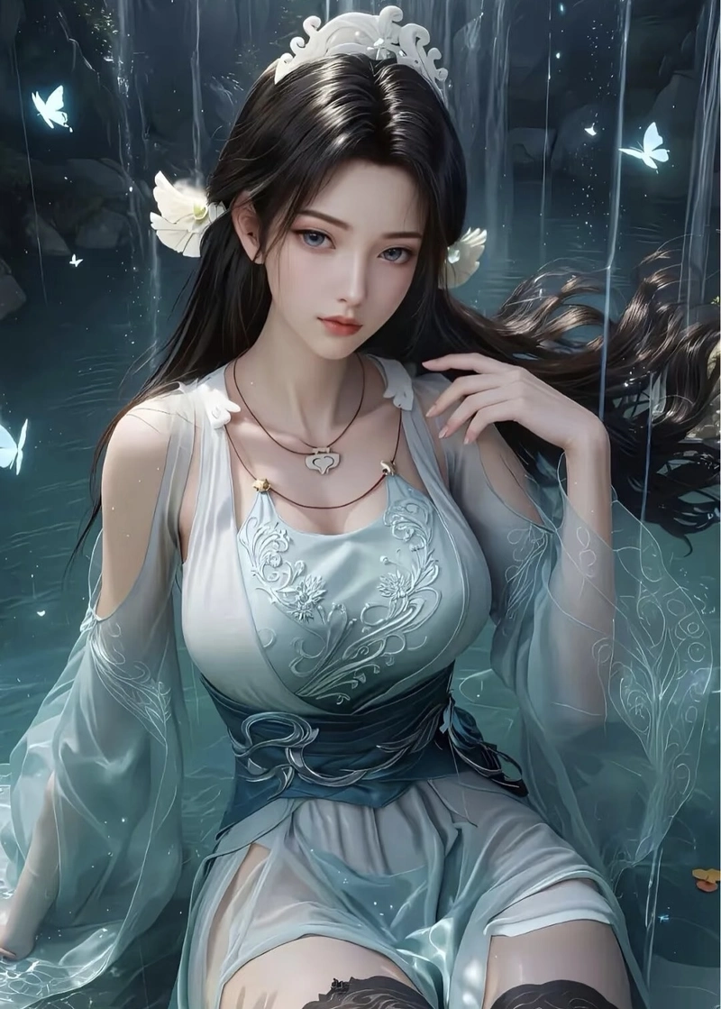Hình Tống Ngọc đường nét hài hòa tạo cảm giác thanh cao