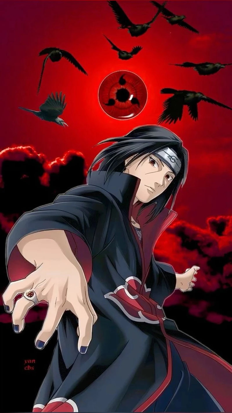 Itachi Uchiha anime nổi bật với thần thái trầm tĩnh lạnh lùng