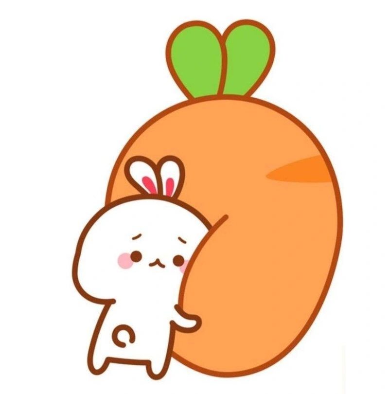 Khung cảnh anime nhẹ nhàng cùng hình thỏ anime cực kỳ cuốn hút