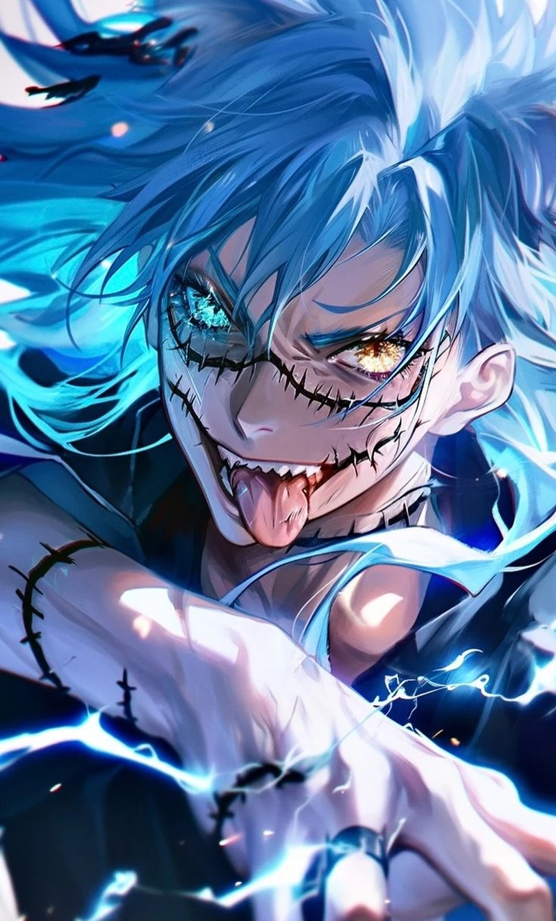 Nhân vật anime 3D loli với đôi mắt lođầy tham vọng