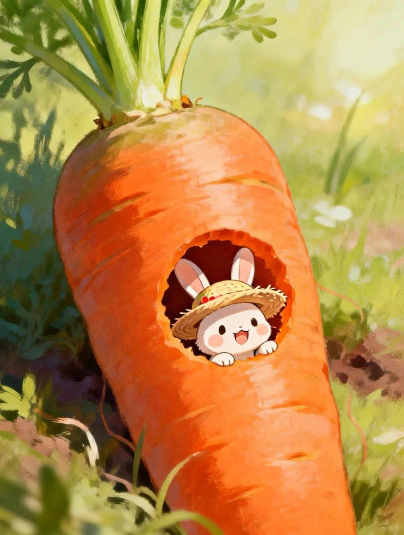 Nhân vật thỏ anime với thần thái cute cực kỳ thu hút riêng