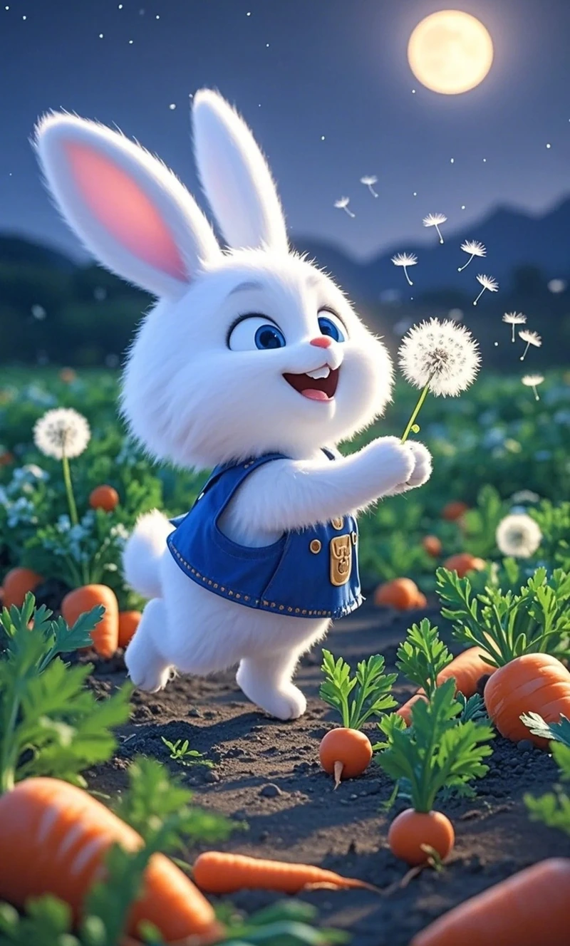 Nhiều người yêu thích ảnh thỏ anime tạo cảm giác thư giãn