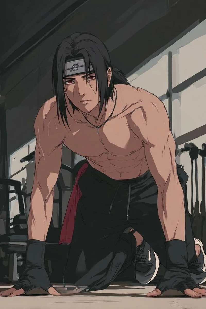 Ninja Uchiha Itachi kích hoạt Mangekyou Sharingan cực ấn tượng