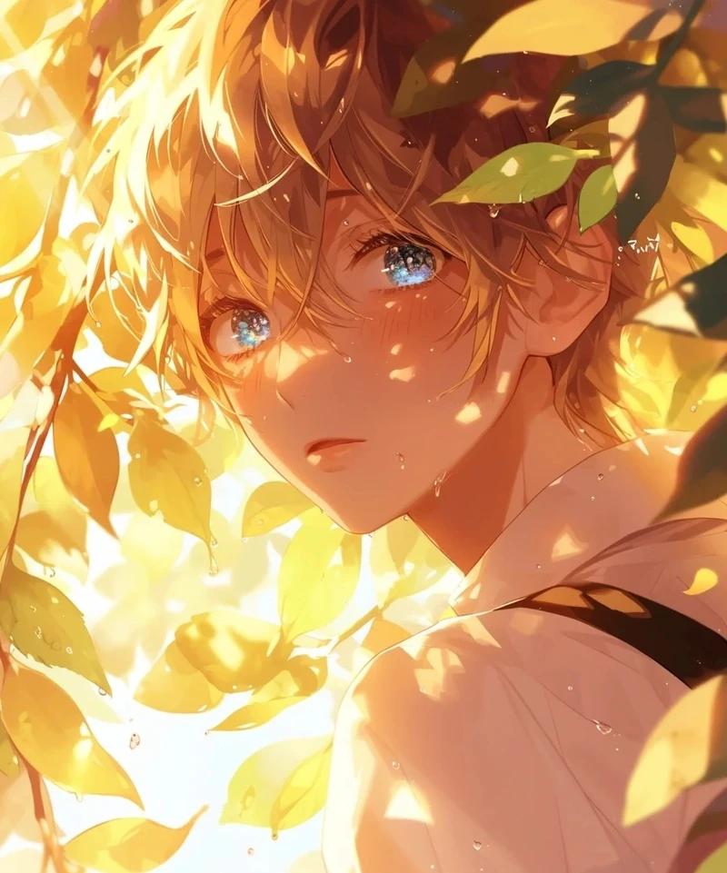 Nữ chính anime tóc vàng với vẻ ngoài lạnh lùng cuốn hút