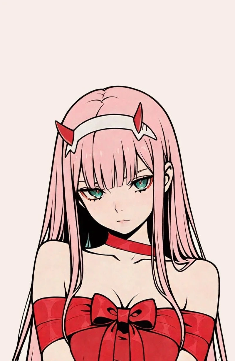 Phong cách quyến rũ lan tỏa trong ảnh Zero Two đẹp
