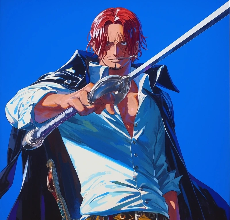 Shanks xuất hiện với aura bá đạo nổi bật