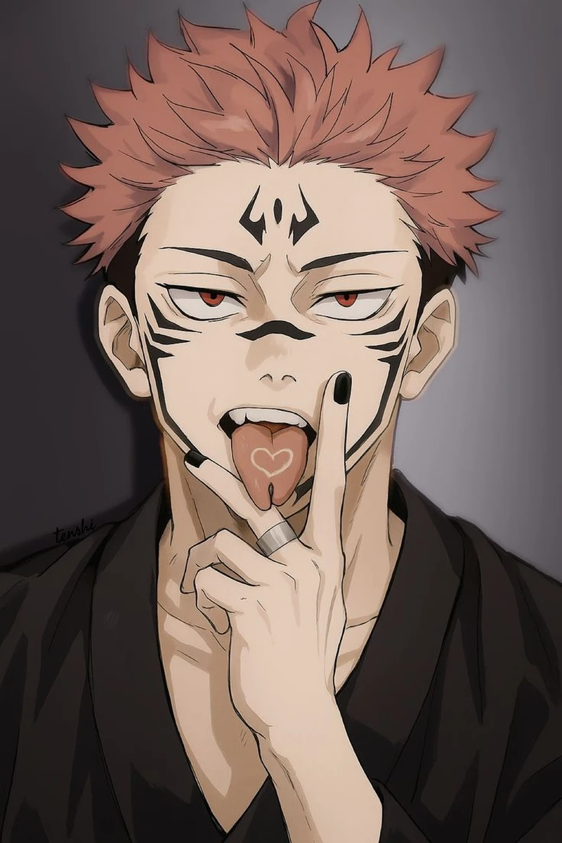 Sukuda anime với thần thái bá chủ trong thế giới chú thuật