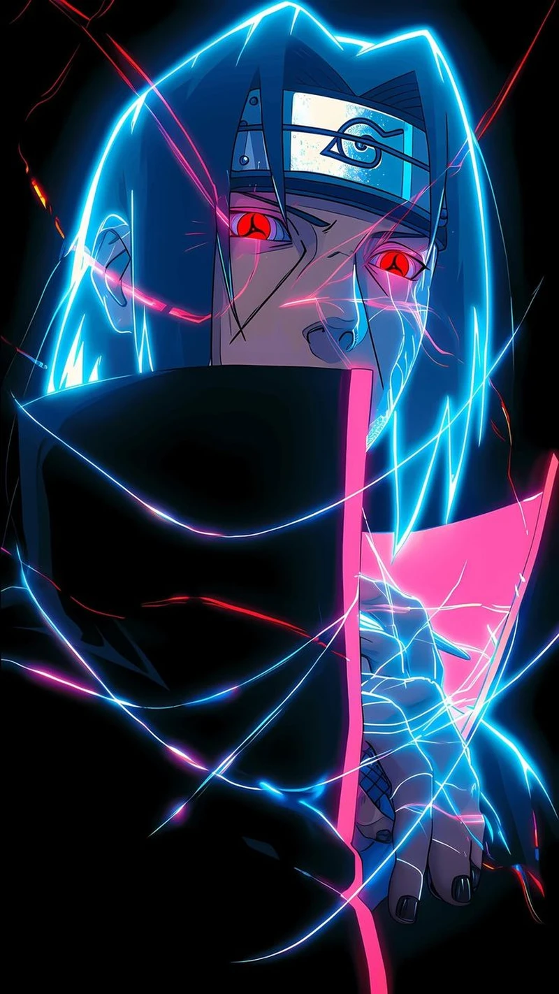 Uchiha Itachi với phong cách anime ngầu phù hợp ảnh đại diện