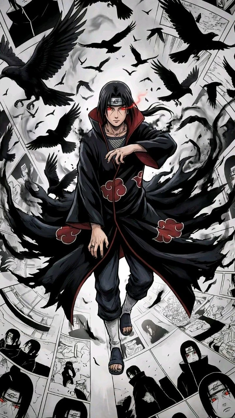 Vẻ ngoài bí ẩn của Uchiha Itachi trong thế giới Naruto anime