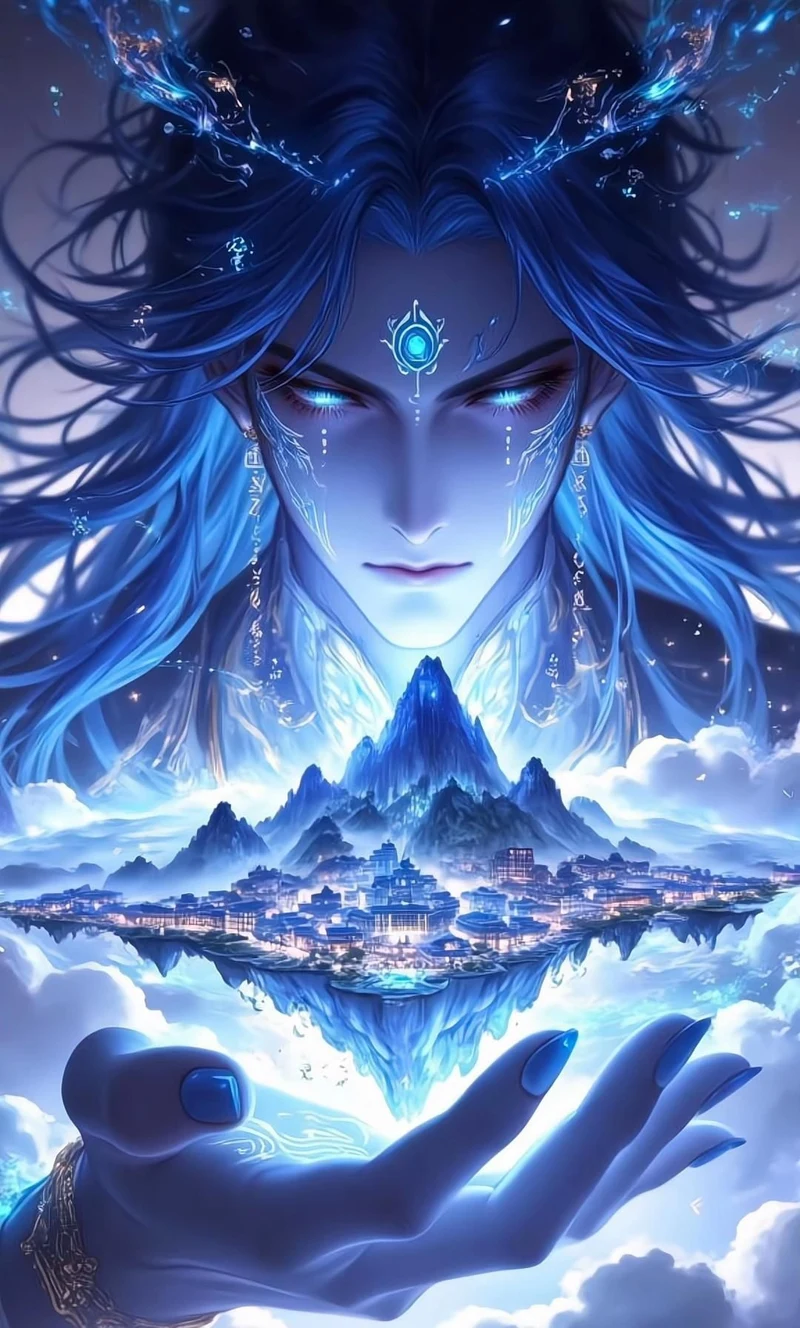Visual anime 3D hot babe mặc váy ngắn bay trong gió