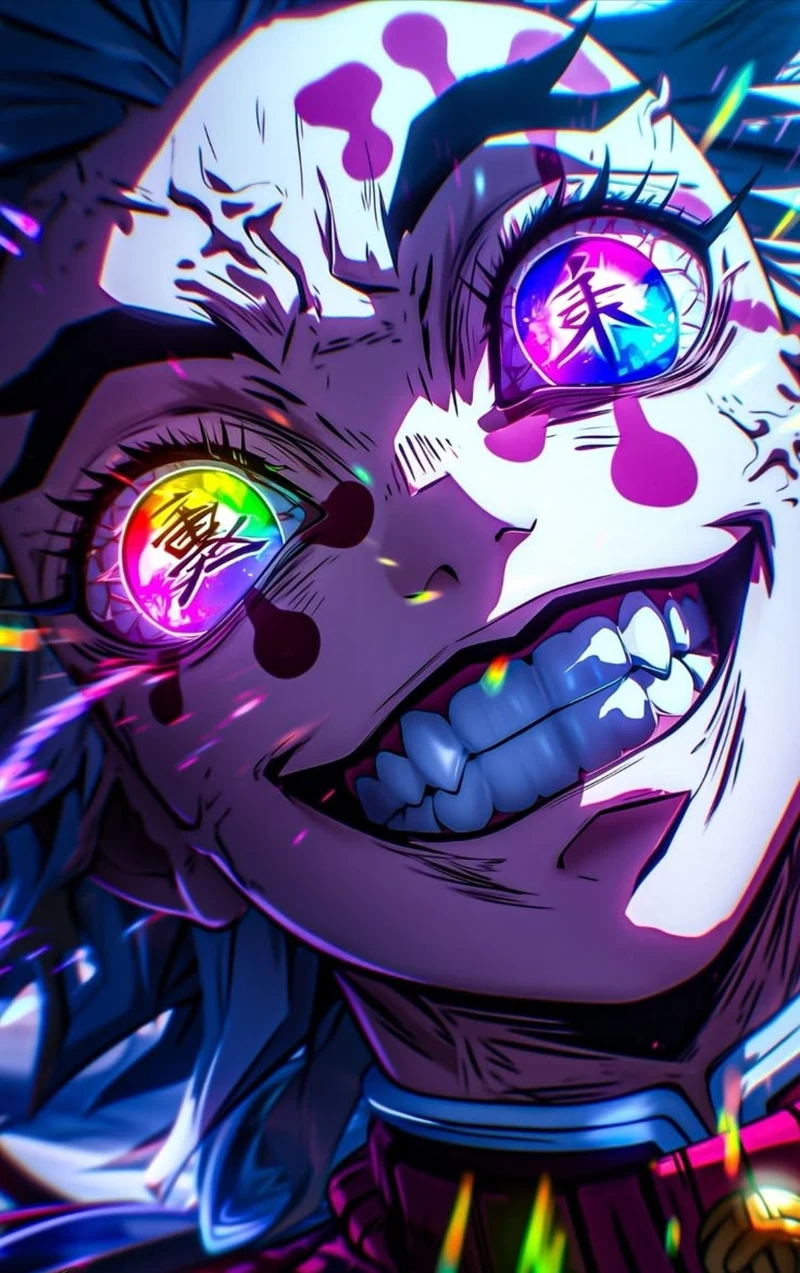 Visual anime 3D làm hình nền điện thoại huyền ảo