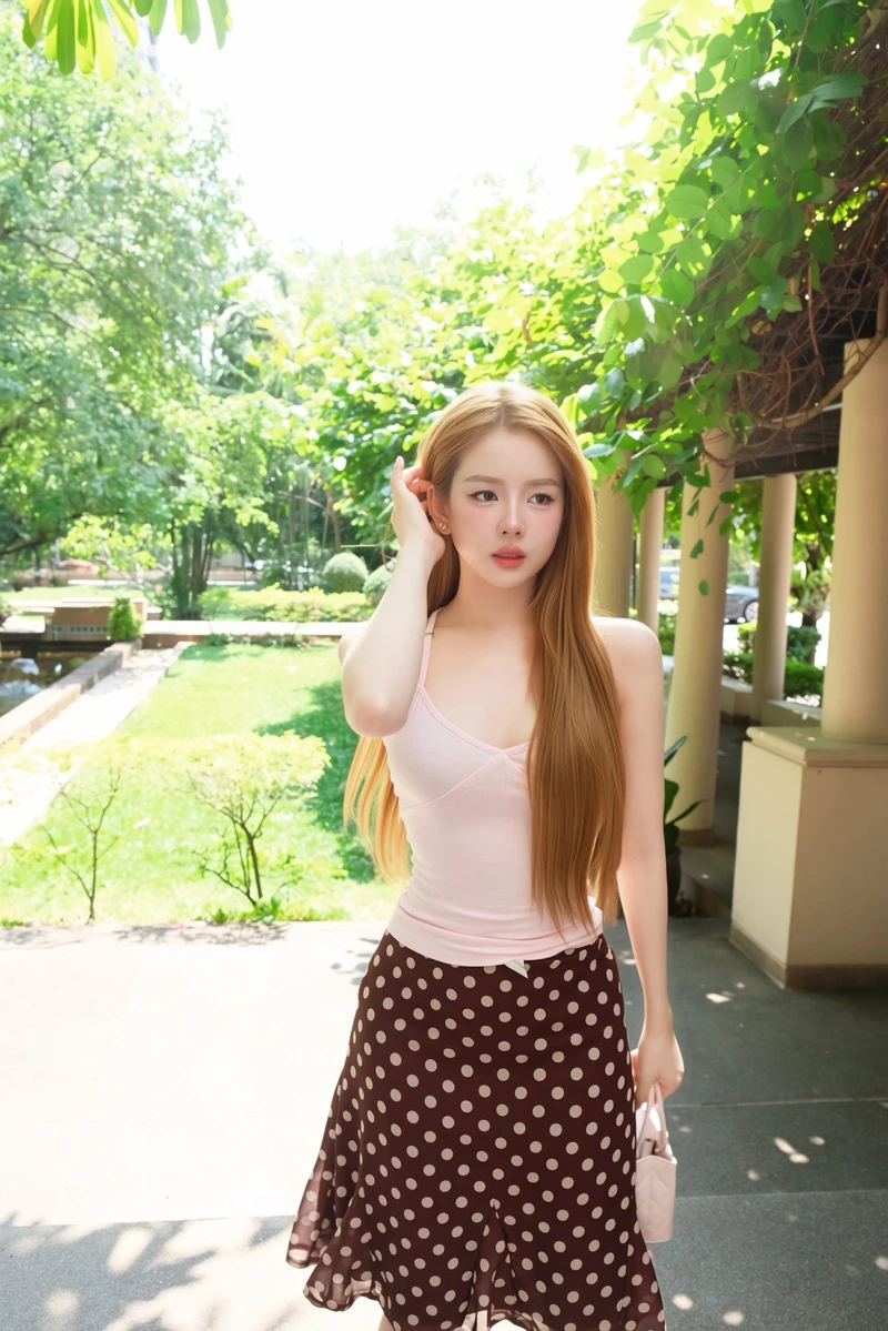 Vóc dáng cực chuẩn Dj Mie nụ cười tỏa nắng