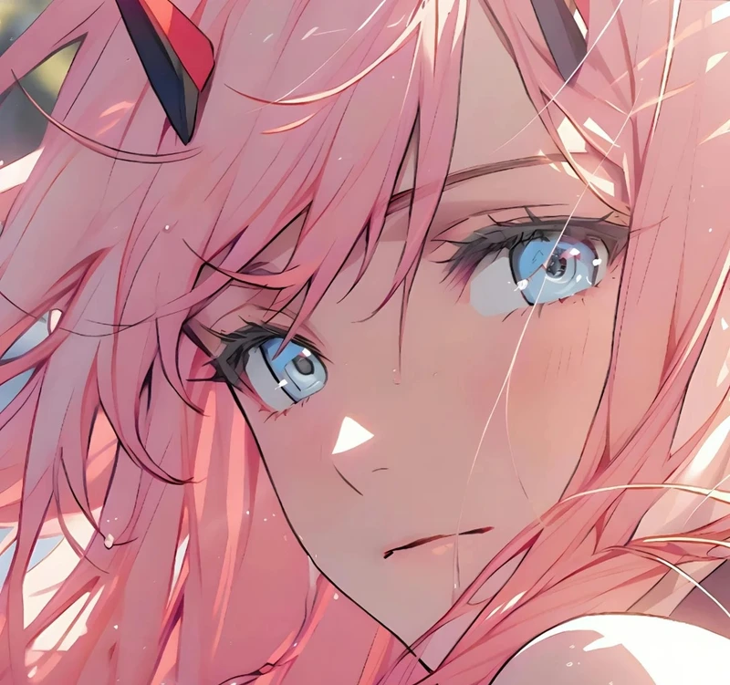 Waifu Zero Two với phong cách cá tính cuốn hút