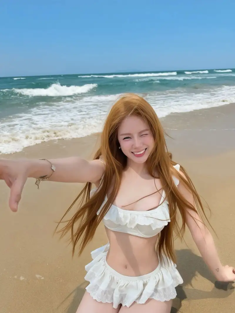 ảnh DJ Mie bikini thời trang với cách tạo dáng ấn tượng