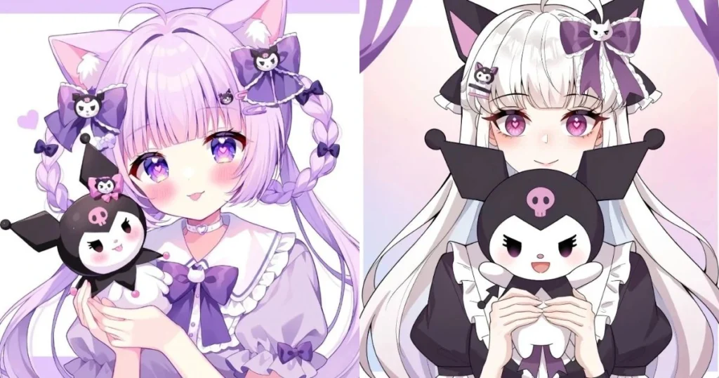 ảnh kuromi anime thumbnail