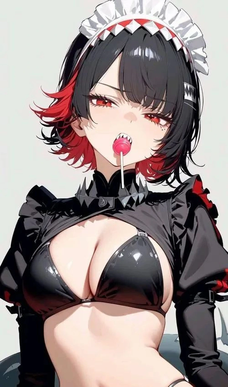 Gương mặt xinh đẹp trong ảnh gái anime mlem sắc nét